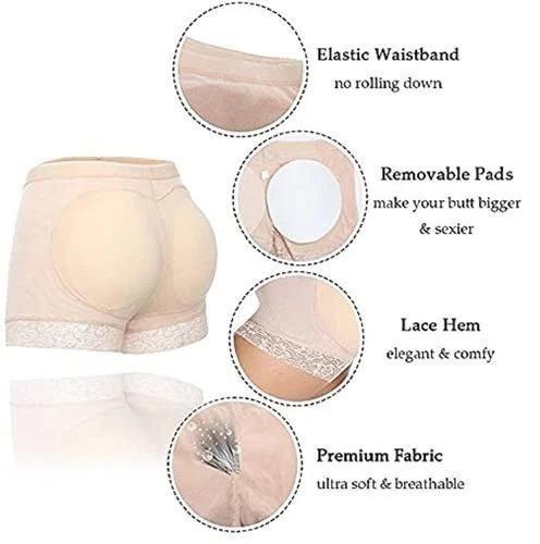Seamless Padded Butt Lifter Shaper Panty